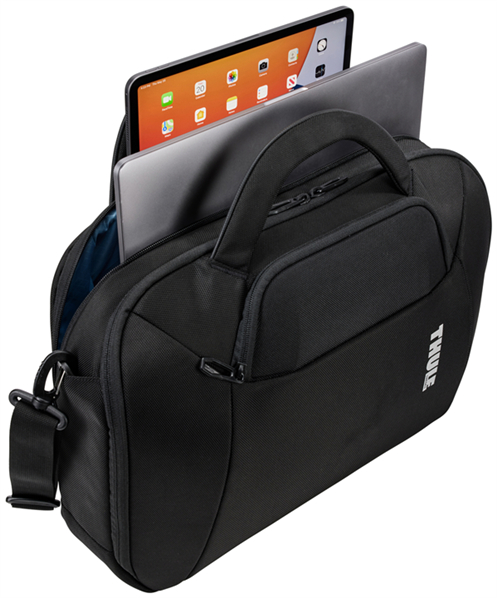 Accent 17L Notebook Çantası, Siyah 15.6