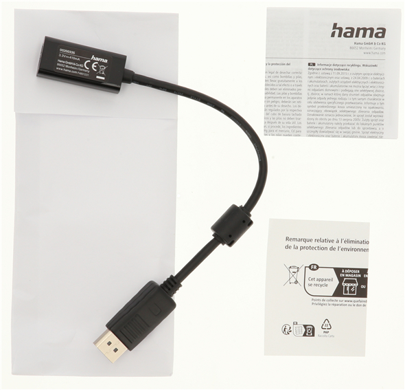 Adaptör Displayport Fiş- HDMI Soket Ultra HD, 4K - 3