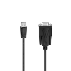 HAMA - Adaptör Serial RS-232 USB A Fiş - 9pin D Fiş 1.5m