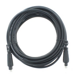 Audio Fiber Optik Kablo, ODT Fiş (Toslink), 5m - Thumbnail
