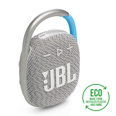 Clip4, Ekolojik Bluetooth Hoparlör, IP67, Beyaz - 5