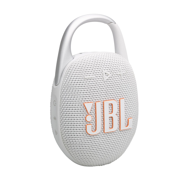 Clip5, Bluetooth Hoparlör, IP67, Beyaz - JBL