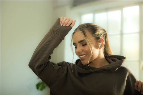 Echobuds ANC, TWS Kulaklık, Beyaz - Boompods