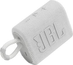 JBL - Go3, Bluetooth Hoparlör, IP67, Beyaz