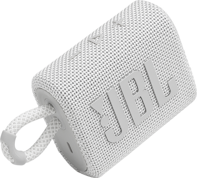 Go3, Bluetooth Hoparlör, IP67, Beyaz - 1