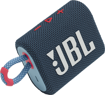 Go3, Bluetooth Hoparlör, IP67, Mavi Pembe - 1