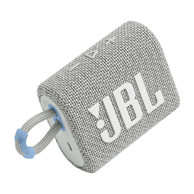 Go3, Ekolojik Bluetooth Hoparlör, IP67, Beyaz - 1