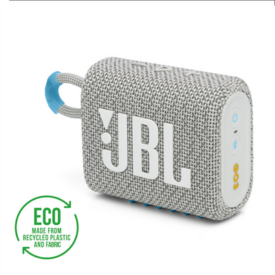 Go3, Ekolojik Bluetooth Hoparlör, IP67, Beyaz - 2