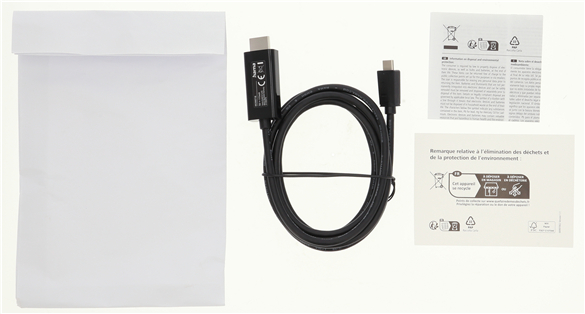 Görüntü Kablosu, USB-C Plug - HDMI™ Plug, Ultra-HD - 2