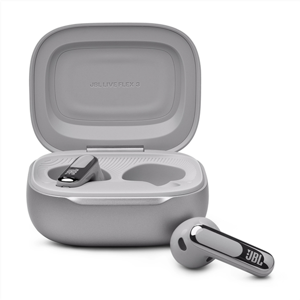 JBL Live Flex 3, Kablosuz Kulakiçi Kulaklık, Silver - 2