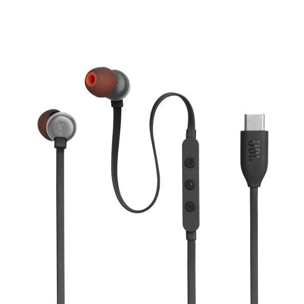 JBL Tune 310C, USB-C Kulakiçi Kulaklık, Siyah - 1