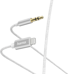 HAMA - Lightning - 3.5 mm Kablo, 1.0 m, Beyaz