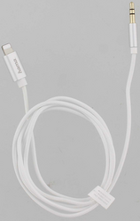 Lightning - 3.5 mm Kablo, 1.0 m, Beyaz - Thumbnail