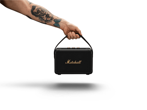 Marshall Kilburn II BT, Black and Brass - 5