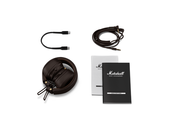 Marshall Major V Bluetooth, OE, Brown - 5