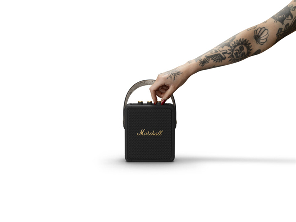 Marshall Stockwell II BT, Black and Brass - 4