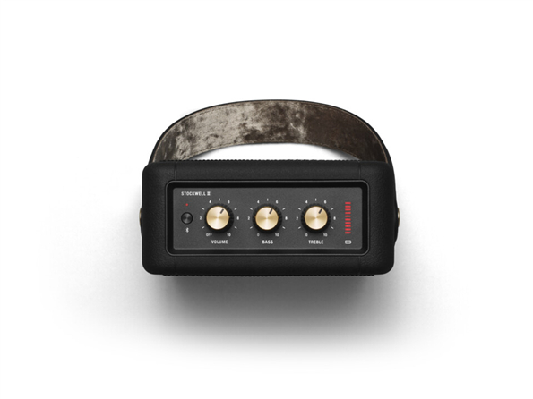 Marshall Stockwell II BT, Black and Brass - 3