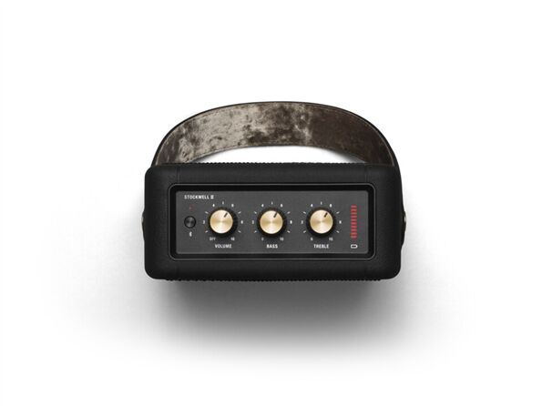 Marshall Stockwell II BT, Black and Brass - 3