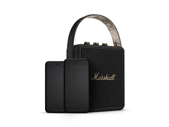 Marshall Stockwell II BT, Black and Brass - 2
