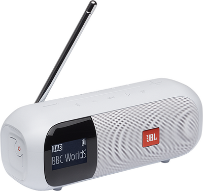 Tuner2 Bluetooth Hoparlör, DAB-FM Radyo,IPX7,Beyaz - 1