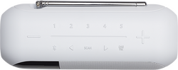 Tuner2 Bluetooth Hoparlör, DAB-FM Radyo,IPX7,Beyaz - 4
