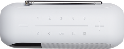 Tuner2 Bluetooth Hoparlör, DAB-FM Radyo,IPX7,Beyaz - 4