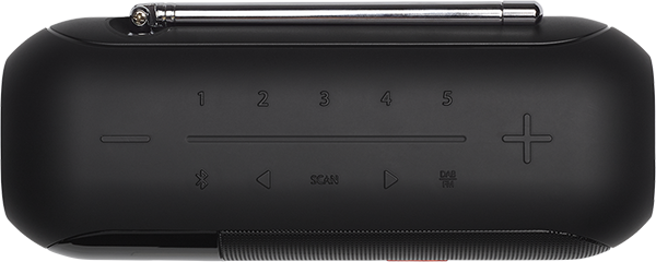 Tuner2 Bluetooth Hoparlör, DAB-FM Radyo,IPX7,Siyah - 4