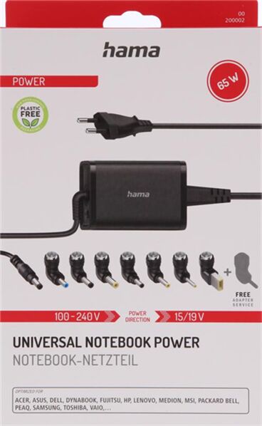 Universal Notebook Güç Adaptörü 15-19V/65W - 2