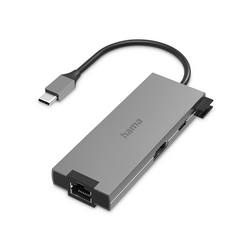 HAMA - USB-C 3.1 Adaptör,2xUSB-A,1xUSB-C,1xHDMI,1xEtherne