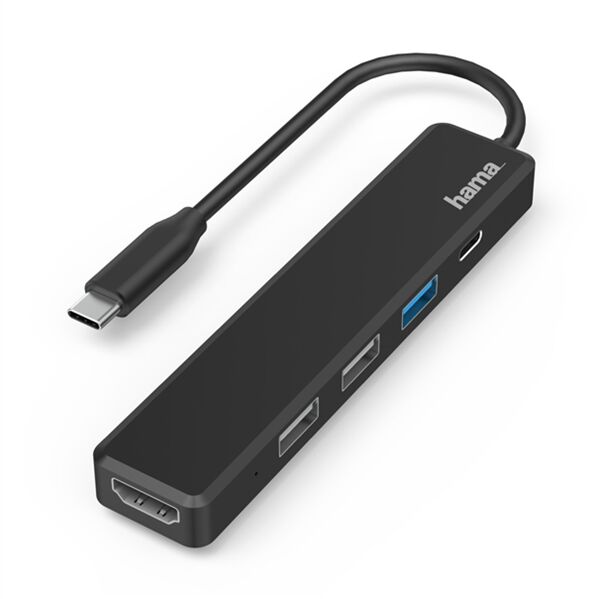 USB-C Hub, 5 Ports, 3 x USB-A, USB-C, HDMI™ - 1