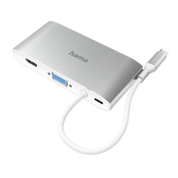 USB-C Hub, Multiport, 8 Ports, 3 x USB-A, 2 x USB- - 2