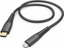 HAMA - USB-C - Lightning, Hızlı Şarj Kablosu,1.5 m, Siyah