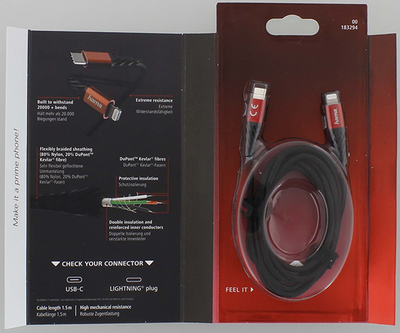 USB-C - Lightning,Hızlı Şarj Kablo,“Extreme”,1.5m - 4
