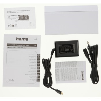 USB-C Notebook Güç Adaptörü, 5-20V/65W - 3